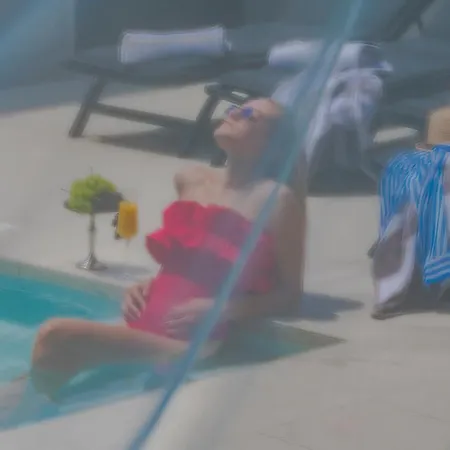 Luxury Black Cube With Heated Pool