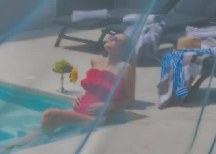 Luxury Black Cube With Heated Pool