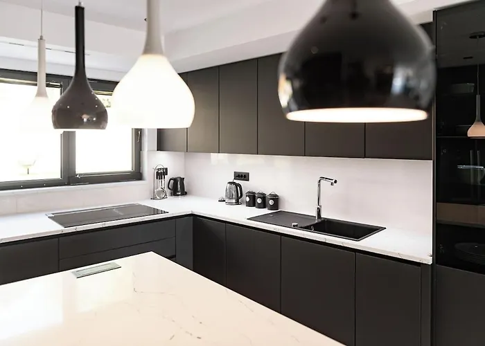 Luxury Black Cube With Heated Pool Villa